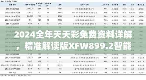 2024全年天天彩免费资料详解,精准解读版XFW899.2智能版