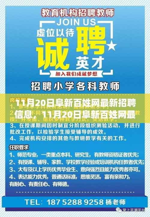 11月20日阜新百姓网最新招聘信息汇总与解析