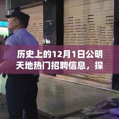 探秘十二月一日公明天地热门招聘信息,小巷深处的宝藏揭秘