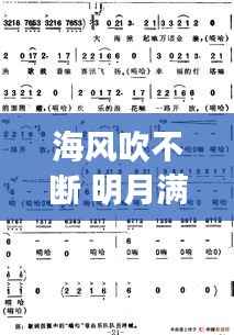 海风吹不断 明月满乾坤,海风海涌海茫茫简谱